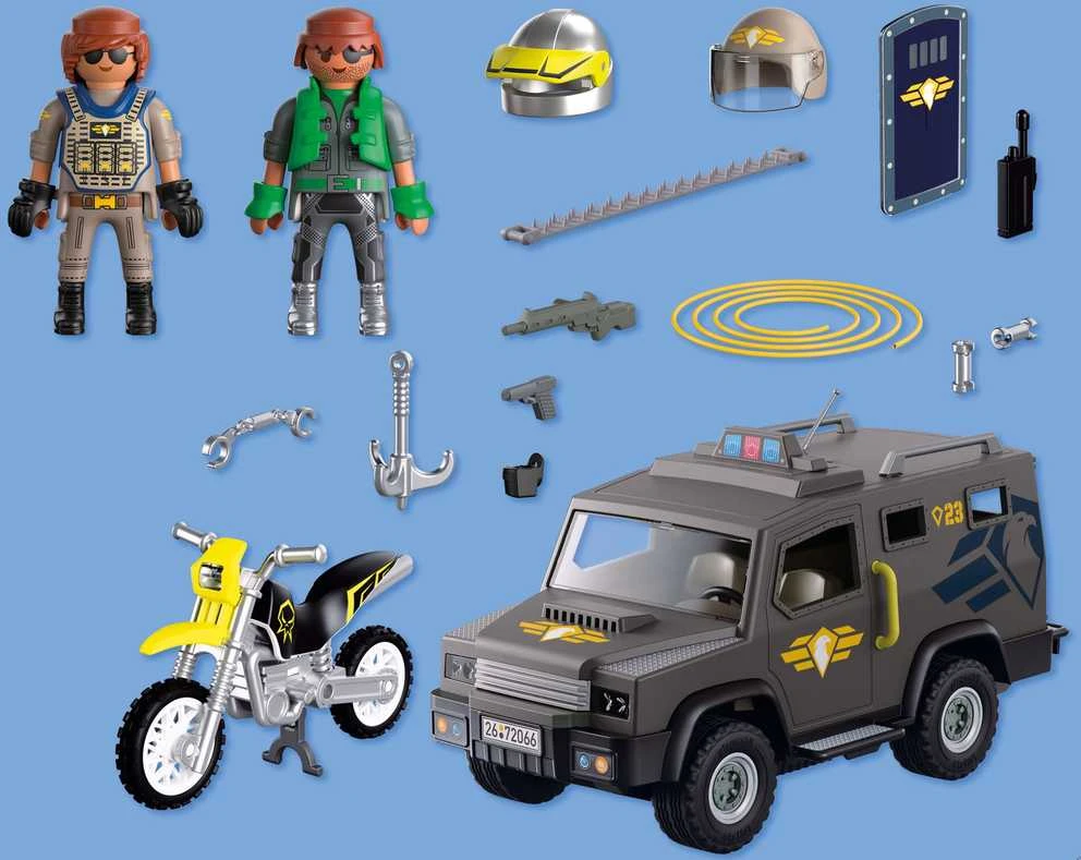 Konstruktorius Playmobil Tactical Police Unit (72066)