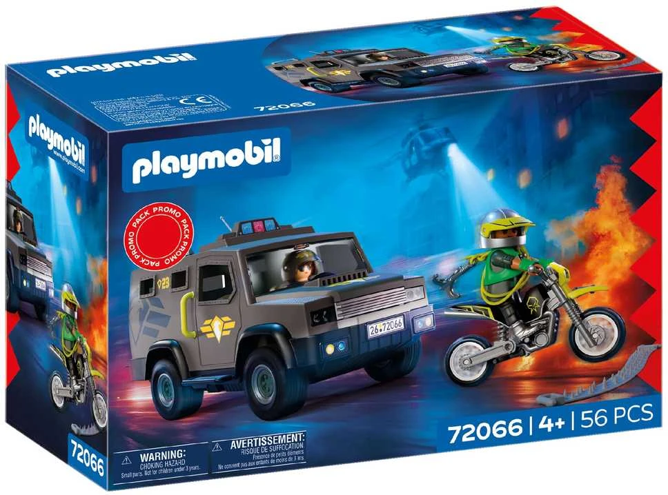 Konstruktorius Playmobil Tactical Police Unit (72066)