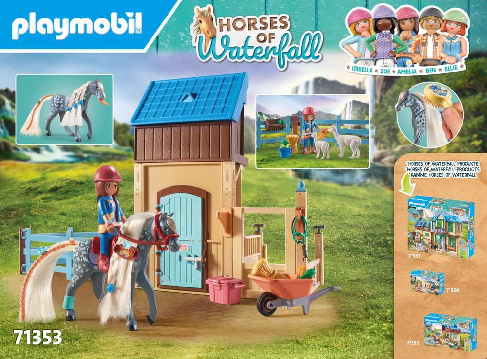 Art. „Playmobil Horse Stall“ su Amelia ir Whisper 71353