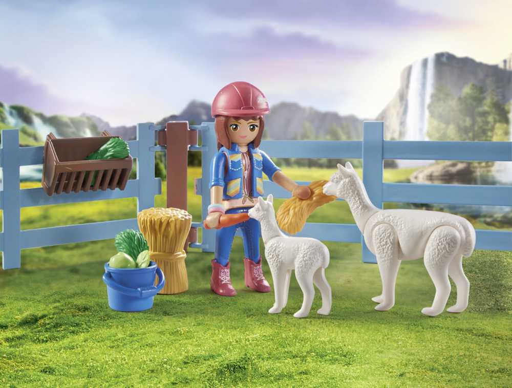 Art. „Playmobil Horse Stall“ su Amelia ir Whisper 71353