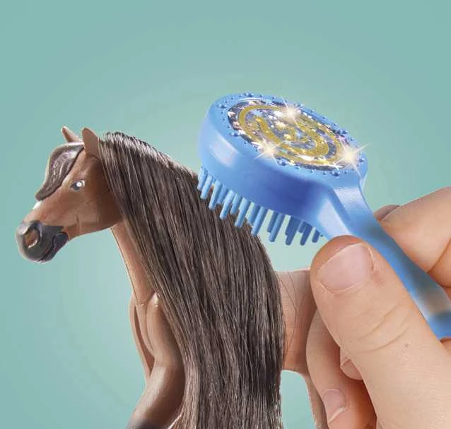 PLAYMOBIL WORLD OF HORSES Konkūro arena su Zoe ir Blaze 71355