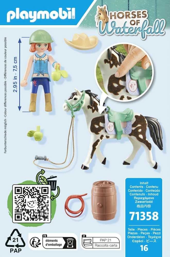 Konstrukt. Playmobil tiekimas. Laikas su Ellie ir Sawd. 71358