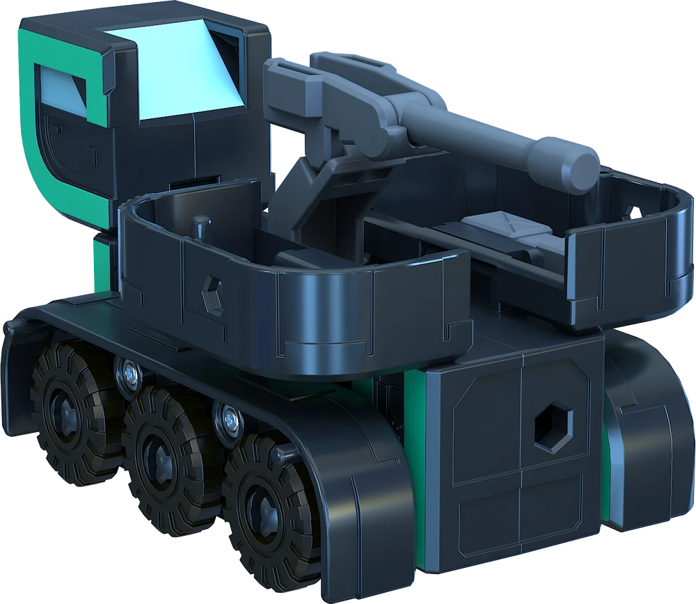 Dėlionė POCKET MORPHERS Kišeninis konstruktorius „Colossal Delta Guard“