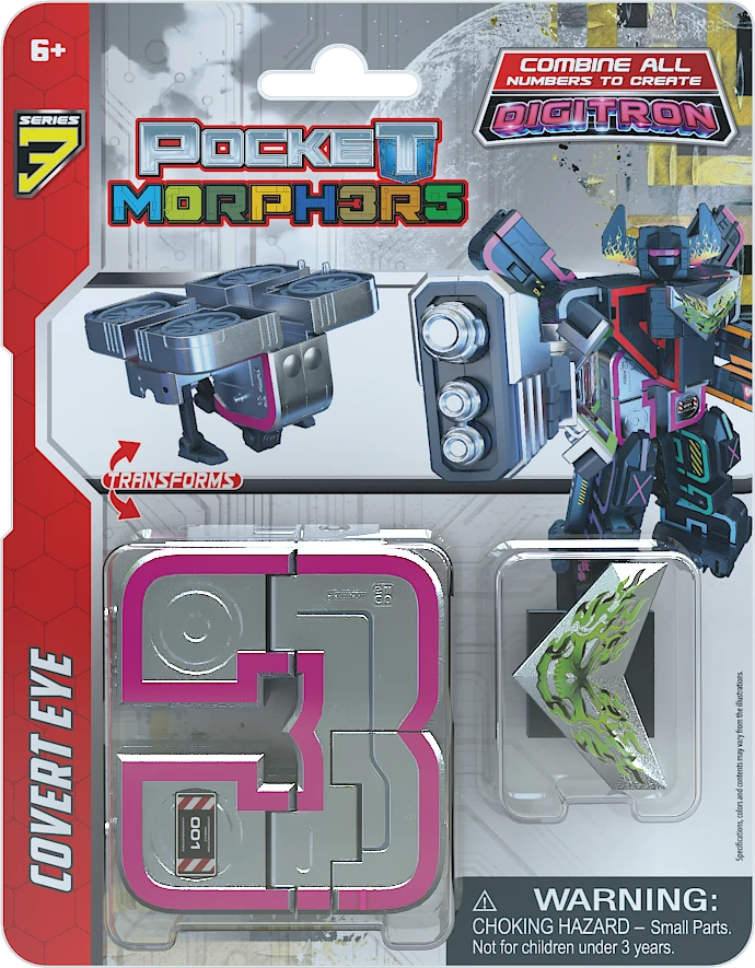 Dėlionė POCKET MORPHERS Kišeninis konstruktorius „Colossal Delta Guard“