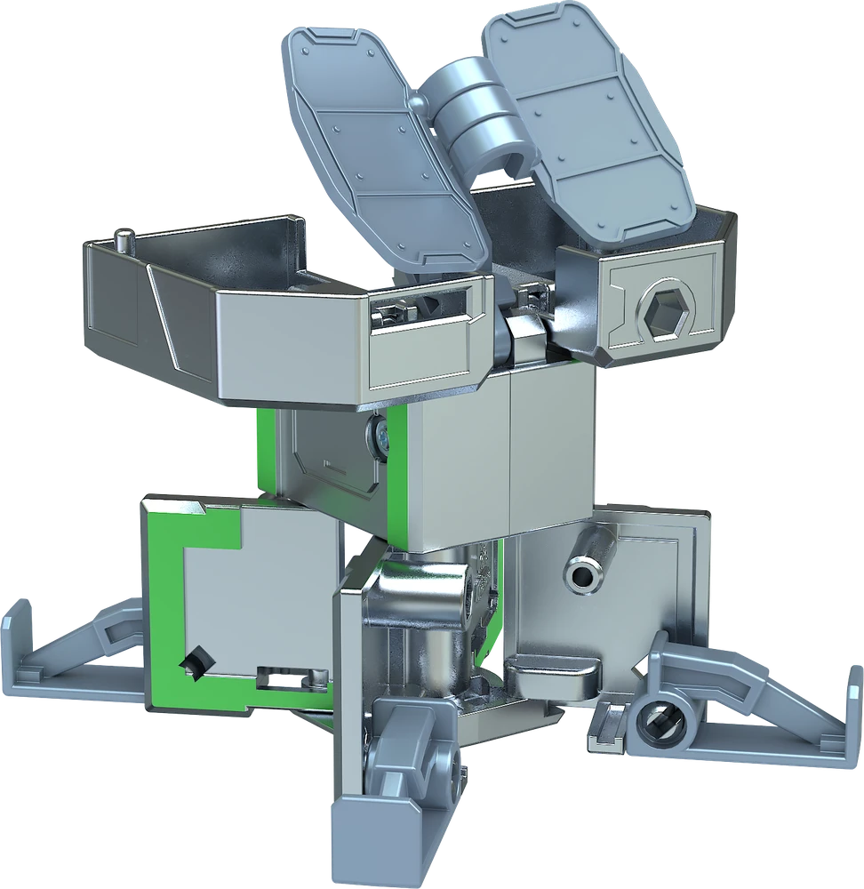 Dėlionė POCKET MORPHERS Kišeninis konstruktorius „Colossal Delta Guard“