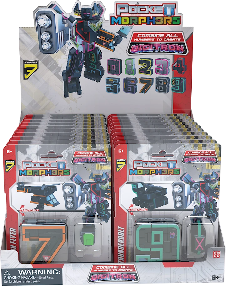 Dėlionė POCKET MORPHERS Kišeninis konstruktorius „Colossal Delta Guard“