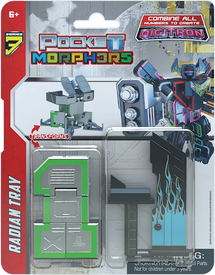 Dėlionė POCKET MORPHERS Kišeninis konstruktorius „Colossal Delta Guard“