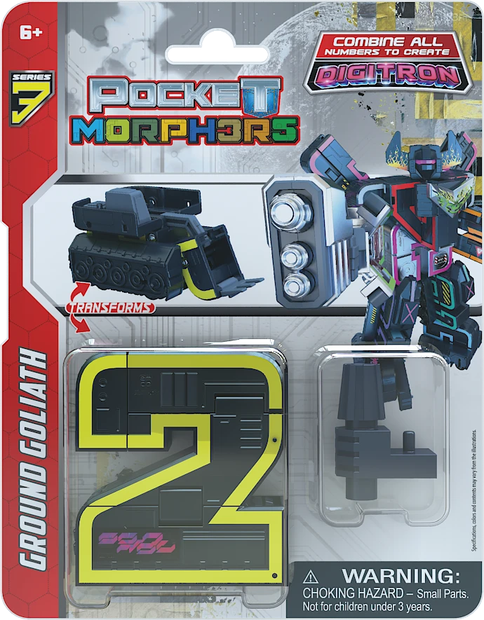 Dėlionė POCKET MORPHERS Kišeninis konstruktorius „Colossal Delta Guard“