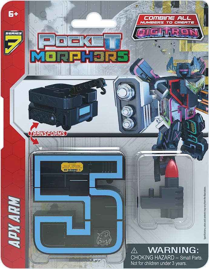 Dėlionė POCKET MORPHERS Kišeninis konstruktorius „Colossal Delta Guard“