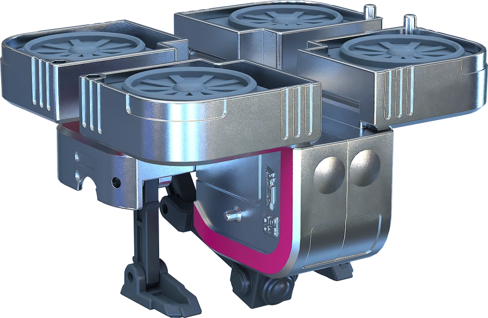 Dėlionė POCKET MORPHERS Kišeninis konstruktorius „Colossal Delta Guard“
