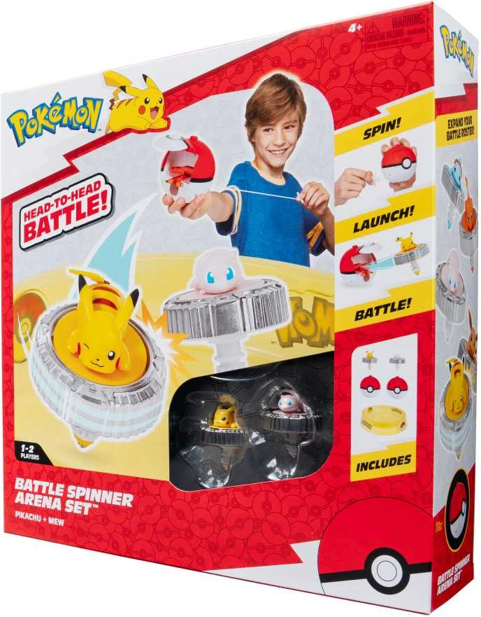 Suktukai Pokemon Battle Spinner, 2 vnt. (PKW4403)