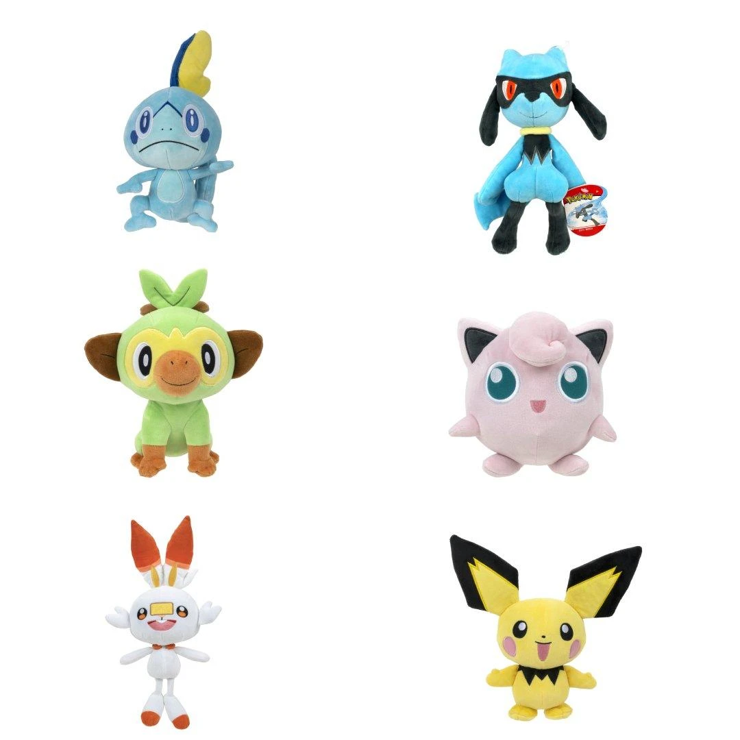 Jazwares POKEMON Pliušinis Pokemonas, 20 cm, W12