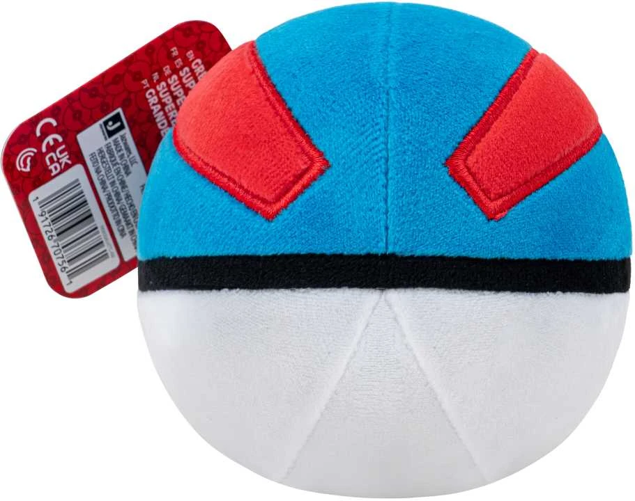 POKEMON pliušinis žaislas Poké Ball, 12 cm
