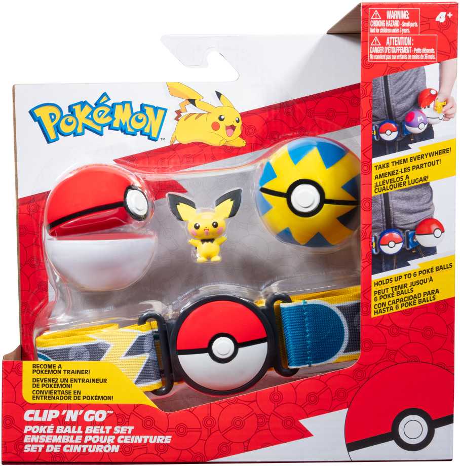 POKEMON Clip ´n´ Go Poke Ball Belt Set W15
