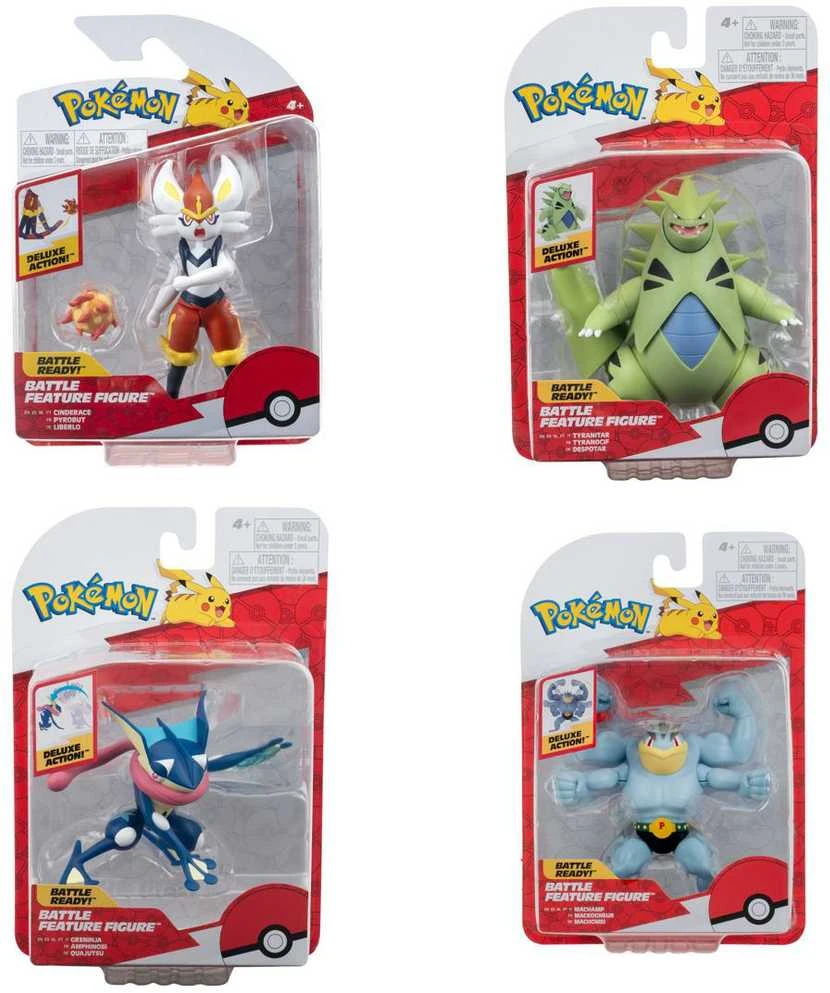 POKEMON W10 Veiksmo figūrėlė, 10 cm