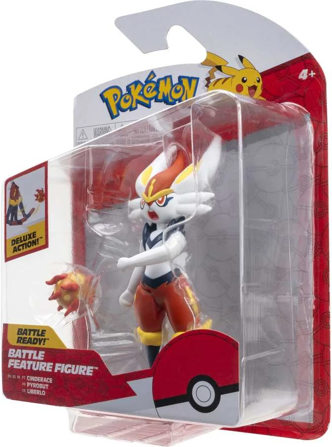 POKEMON W10 Veiksmo figūrėlė, 10 cm