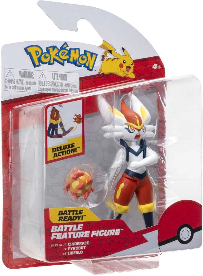 POKEMON W10 Veiksmo figūrėlė, 10 cm