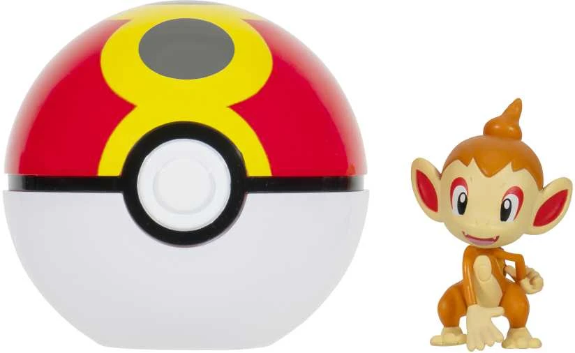 POKEMON W19 W17 kamuoliukas su figūrėle