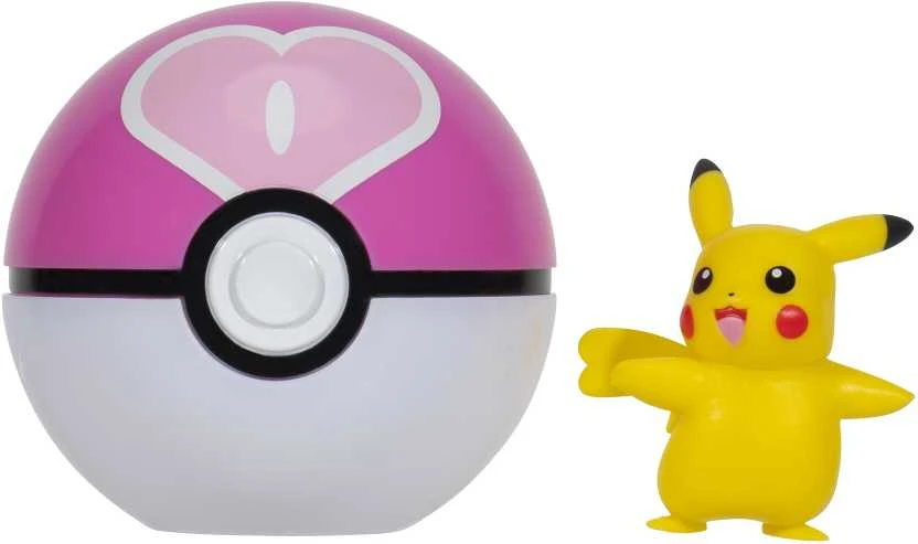 POKEMON W19 W17 kamuoliukas su figūrėle