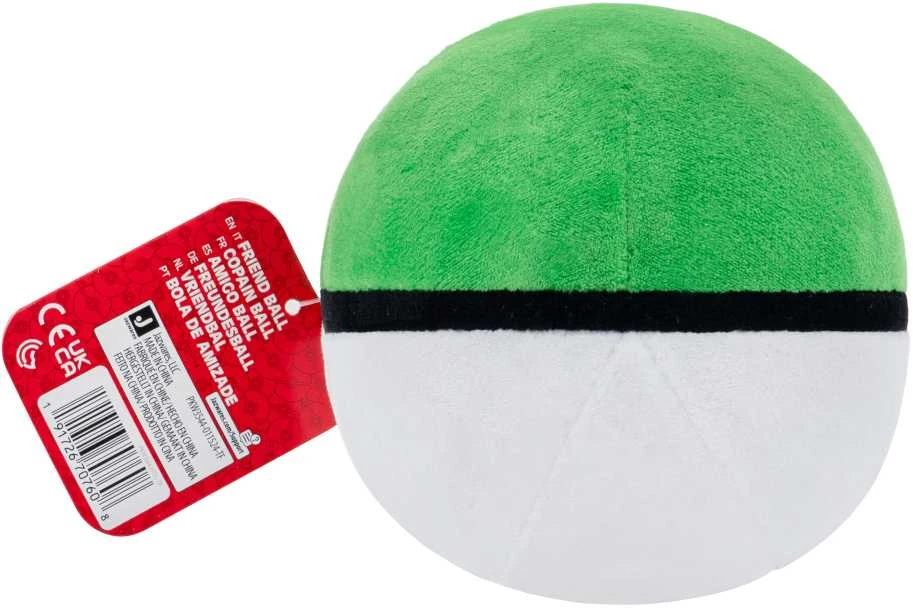 POKEMON W2 Pliušinis žaislas Poké Ball, 12 cm