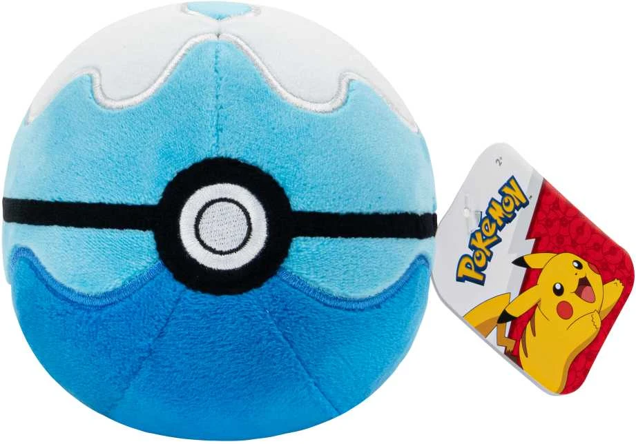 POKEMON W2 Pliušinis žaislas Poké Ball, 12 cm
