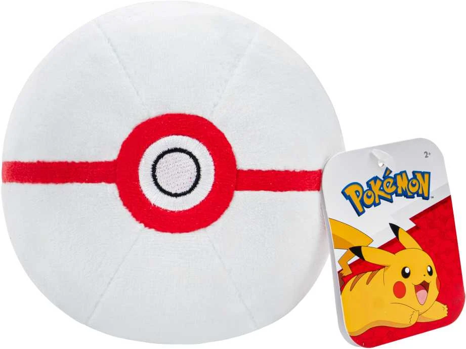 POKEMON W2 Pliušinis žaislas Poké Ball, 12 cm