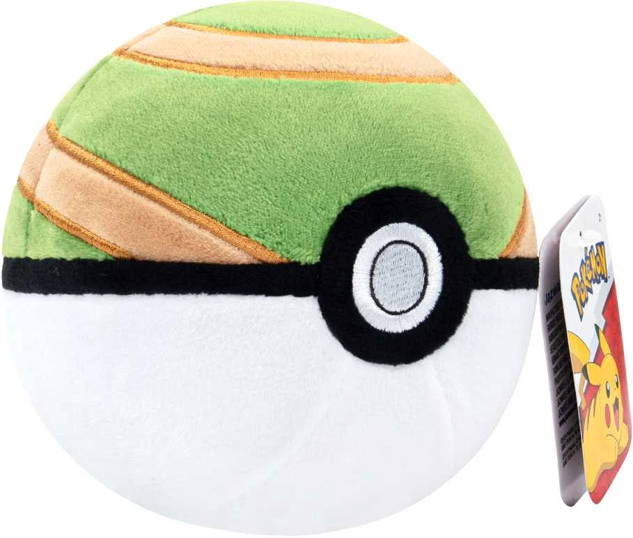 POKEMON W2 Pliušinis žaislas Poké Ball, 12 cm