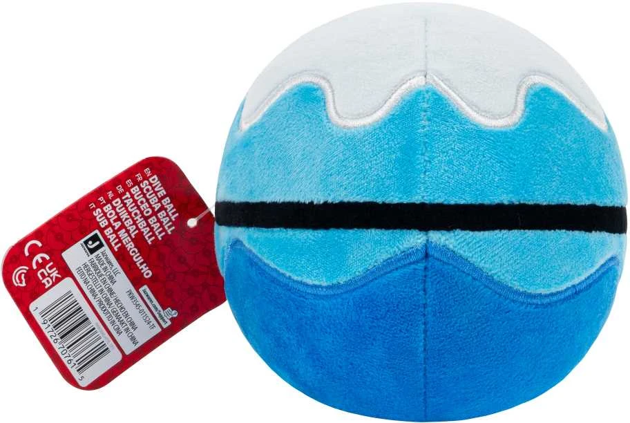 POKEMON W2 Pliušinis žaislas Poké Ball, 12 cm
