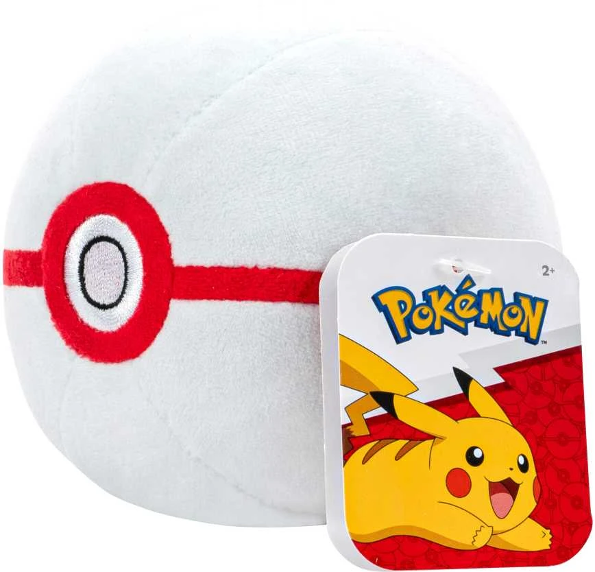 POKEMON W2 Pliušinis žaislas Poké Ball, 12 cm