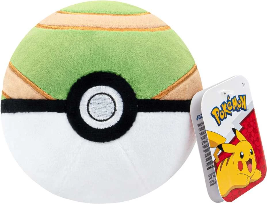 POKEMON W2 Pliušinis žaislas Poké Ball, 12 cm