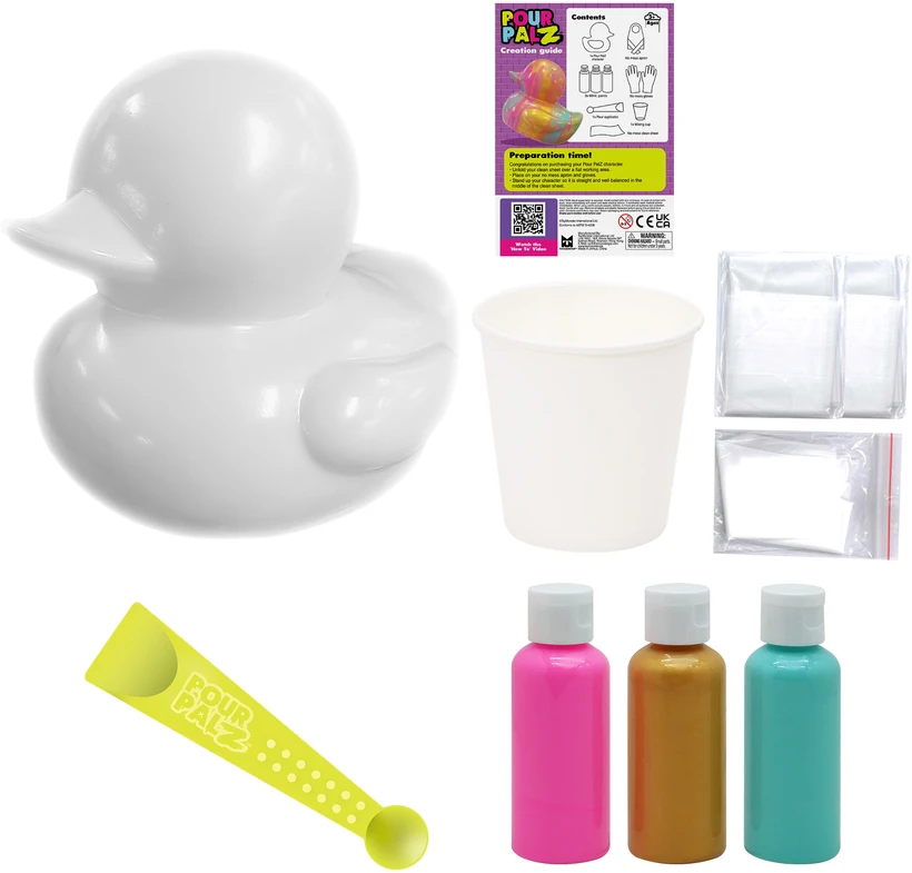 Pour Palz DIY Dažoma antytė