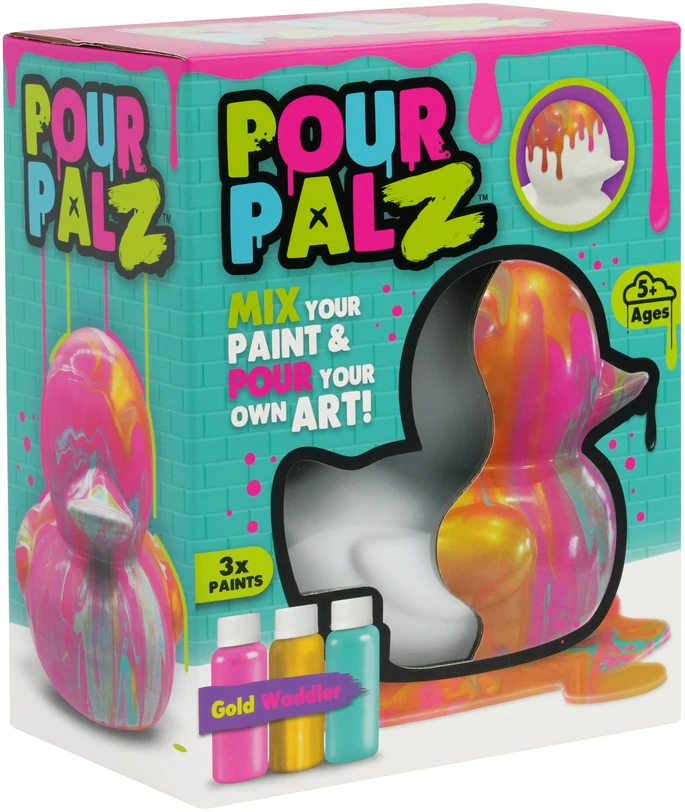 Pour Palz DIY Dažoma antytė
