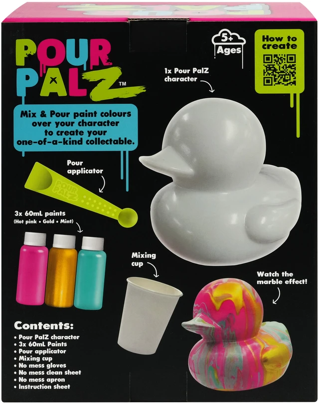 Pour Palz DIY Dažoma antytė
