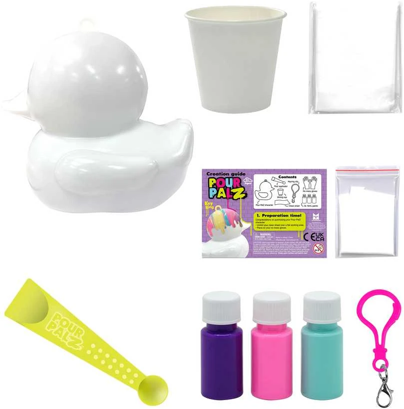 Edibazzar Pour Palz DIY Mini pelytė su raktų pakabuku