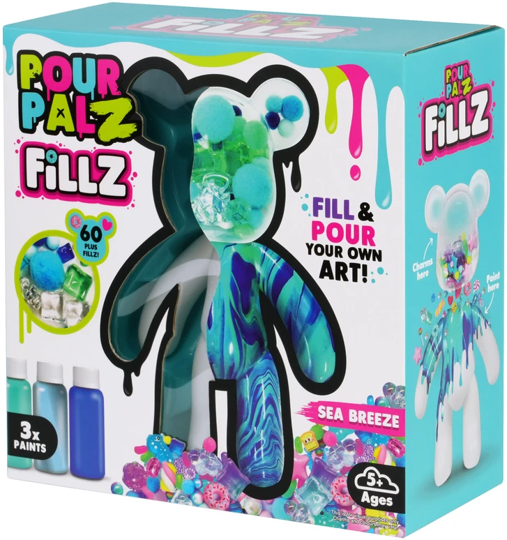 Pour Palz FILLZ DIY meškiukas „Jūros vėsa“