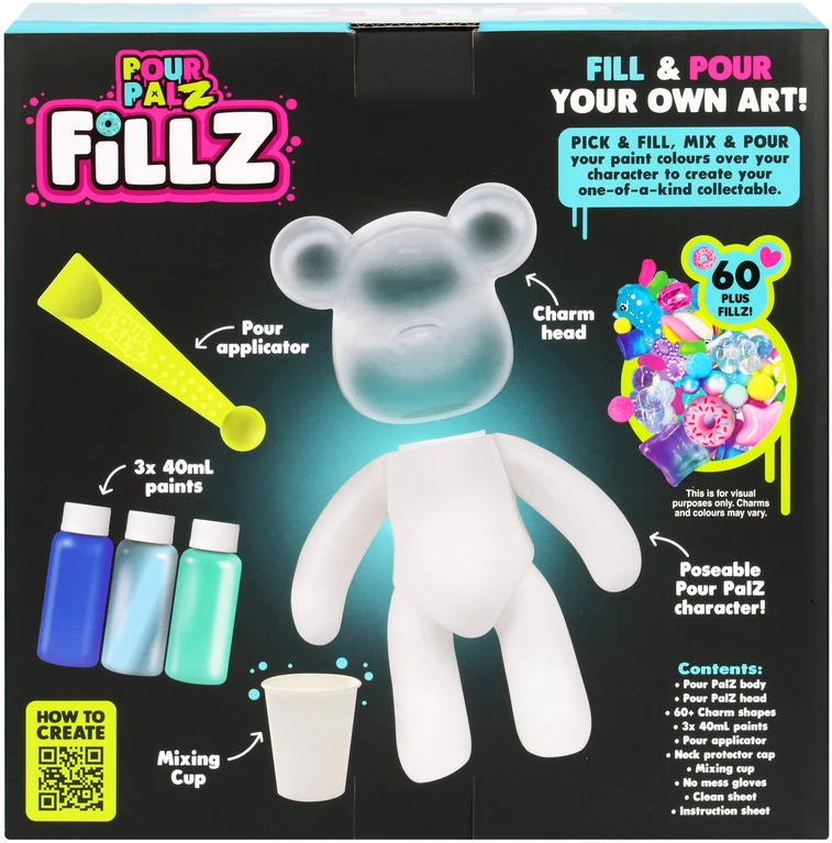 Pour Palz FILLZ DIY meškiukas „Jūros vėsa“