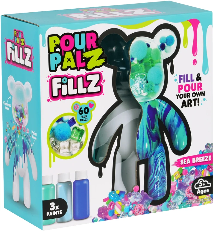 Pour Palz FILLZ DIY meškiukas „Jūros vėsa“