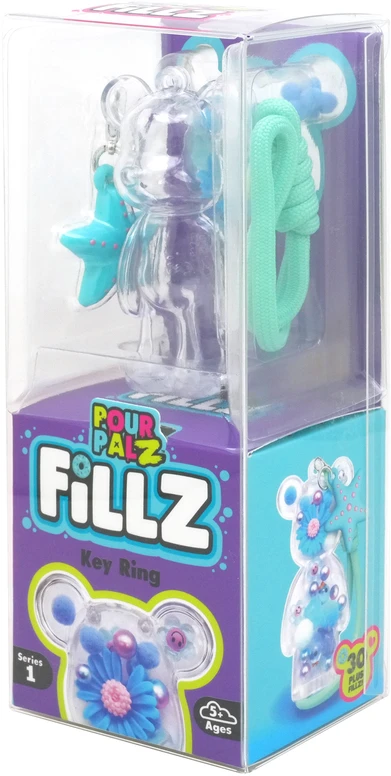 Pour Palz FILLZ DIY meškiukas-raktų pakabukas