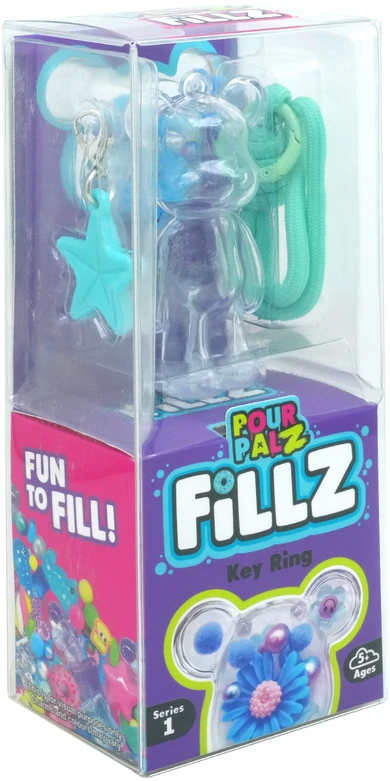 Pour Palz FILLZ DIY meškiukas-raktų pakabukas