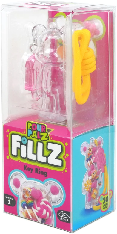 Pour Palz FILLZ DIY meškiukas-raktų pakabukas