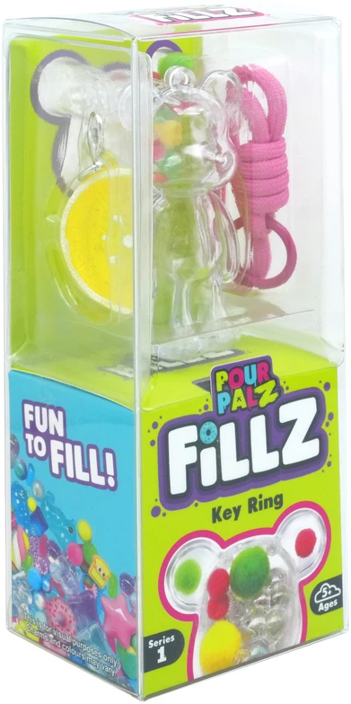 Pour Palz FILLZ DIY meškiukas-raktų pakabukas