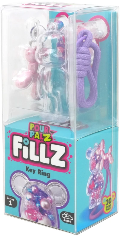 Pour Palz FILLZ DIY meškiukas-raktų pakabukas