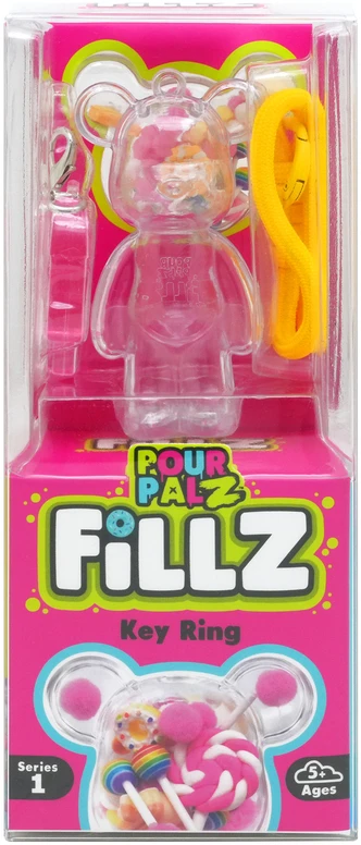 Pour Palz FILLZ DIY meškiukas-raktų pakabukas
