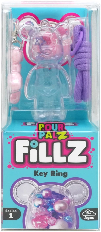 Pour Palz FILLZ DIY meškiukas-raktų pakabukas