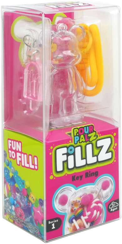 Pour Palz FILLZ DIY meškiukas-raktų pakabukas