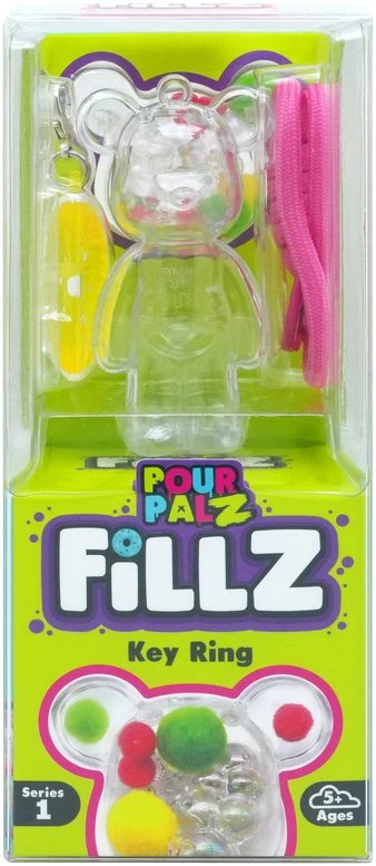 Pour Palz FILLZ DIY meškiukas-raktų pakabukas