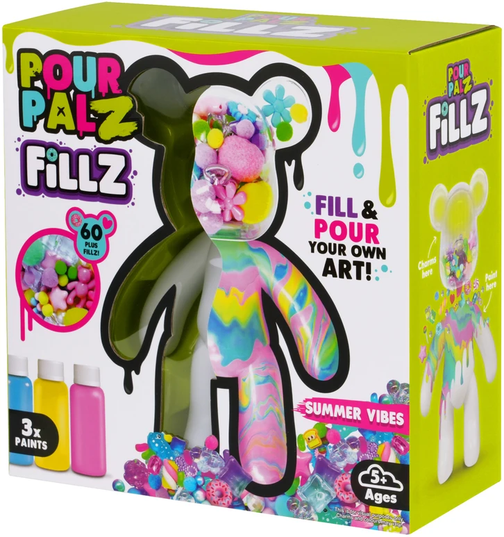 Pour Palz FILLZ DIY meškiukas „Vasariška nuotaika“