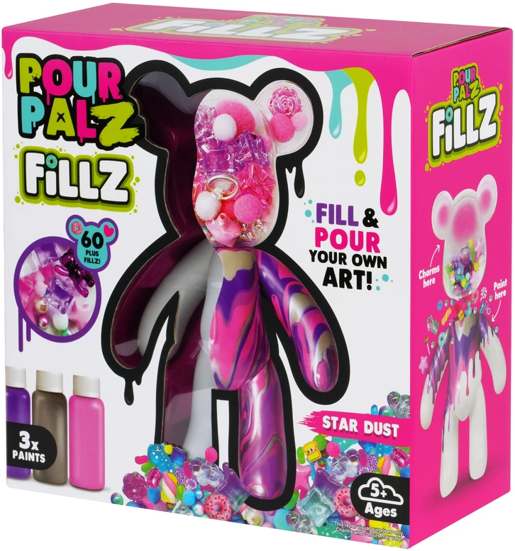 Pour Palz FILLZ DIY meškiukas „Žvaigždžių dulkės“