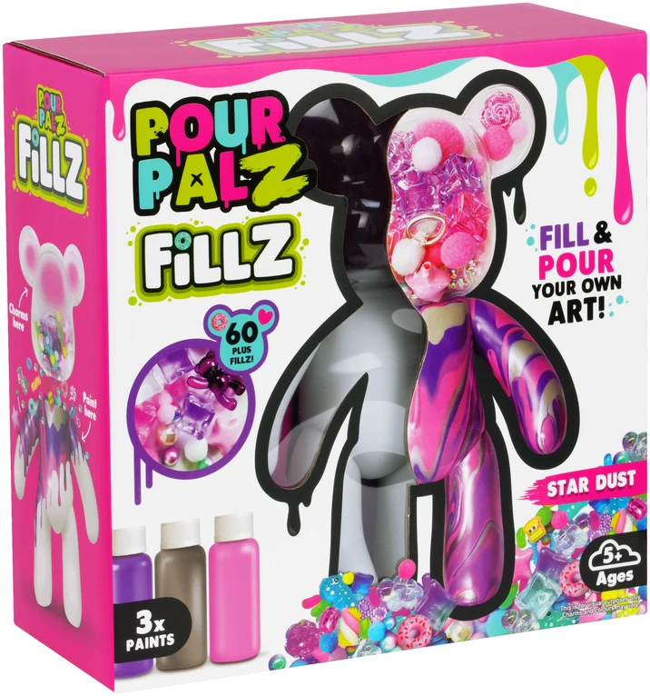 Pour Palz FILLZ DIY meškiukas „Žvaigždžių dulkės“