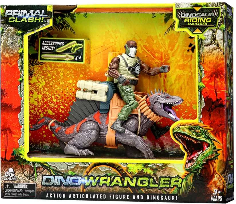PRIMAL CLASH Kaubojus su dinozauru